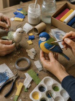 Paper Bird: vogels van papier maken