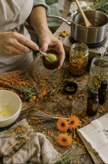 Workshop Goudsbloemzalf maken